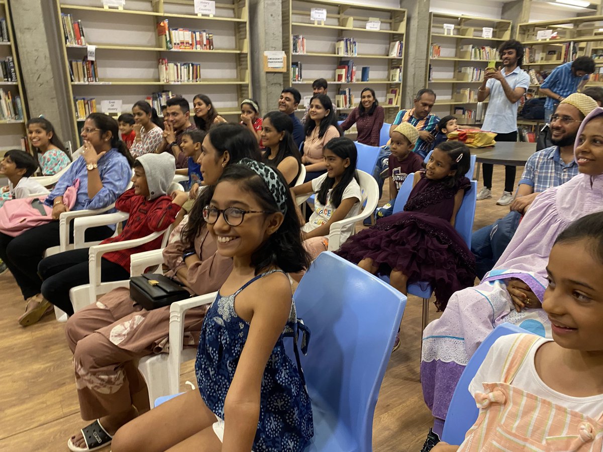 FSSurat's tweet photo. On parent teacher interaction day, the arts team organized an interactive drama session for the parents with support of the library team. The teacher performed first, followed by parents and students.
#FSWay #FSHappenings #FSStudents #FSLife #IBClassrooms https://t.co/OYwQsf5ugd