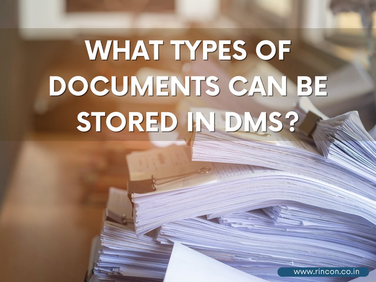 rinconindia's tweet photo. What Types Of Documents Can Be Stored in DMS?
https://t.co/PdWhiTE7OD
#document_management_system #edms https://t.co/RDw4Z2Jg9T