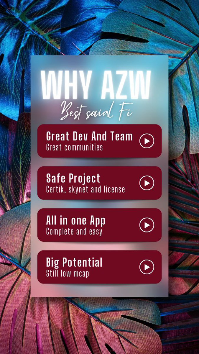 TonyLeifman's tweet photo. @CryptoGemsCom #azworld #socialfi2earn #socialfi $azw https://t.co/Nkln9FuzIZ