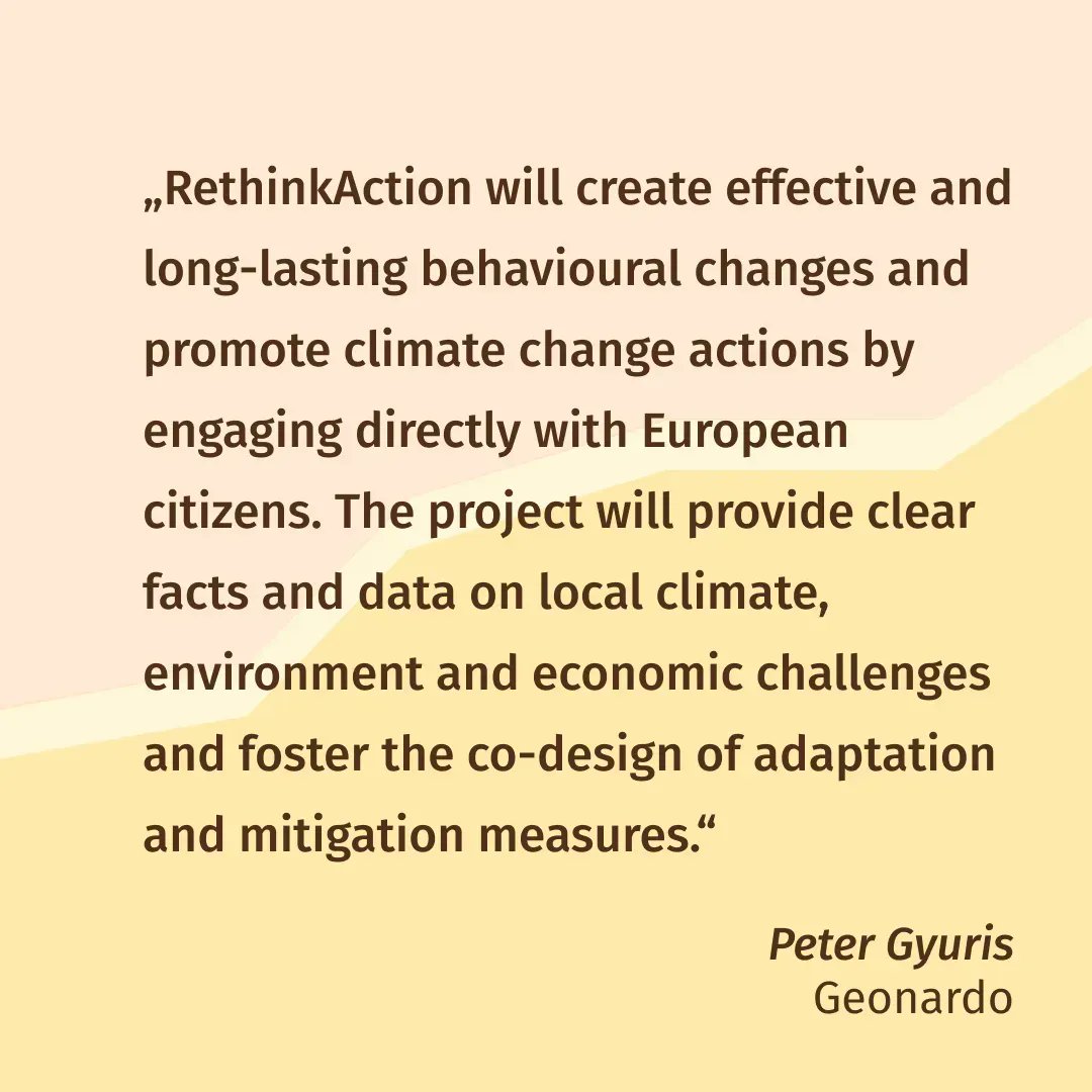 rethink_action's tweet image. #ClimateChange and environmental degradation have a direct impact on everyone&apos;s daily lives, says Peter Gyuris from @GeoEnvTech. 🌏 #RethinkAction #ScientificProject #Sustainability #LandUse #Adaptation #Mitigation @HorizonEU