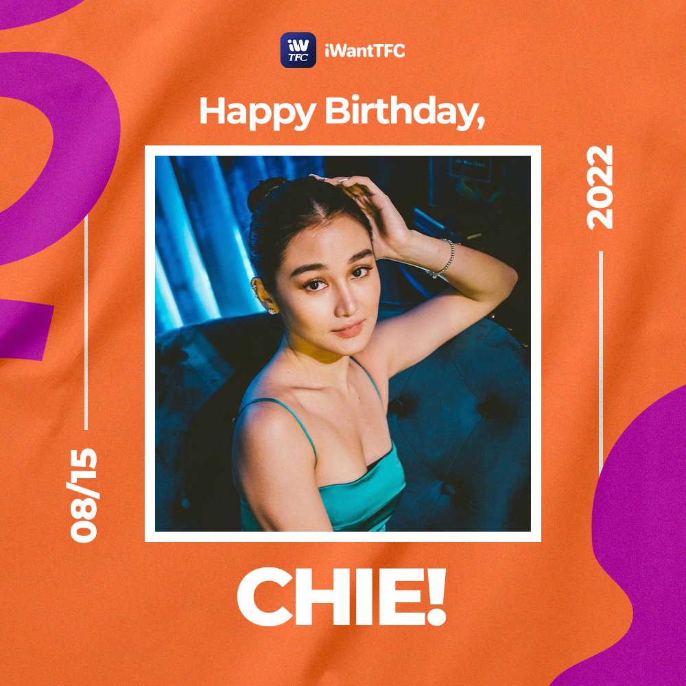 ofc_iwant's tweet photo. Happy birthday, @ChieFilomeno! 🥳🎂
From your iWantTFC fam! https://t.co/ZZWIO2gx87