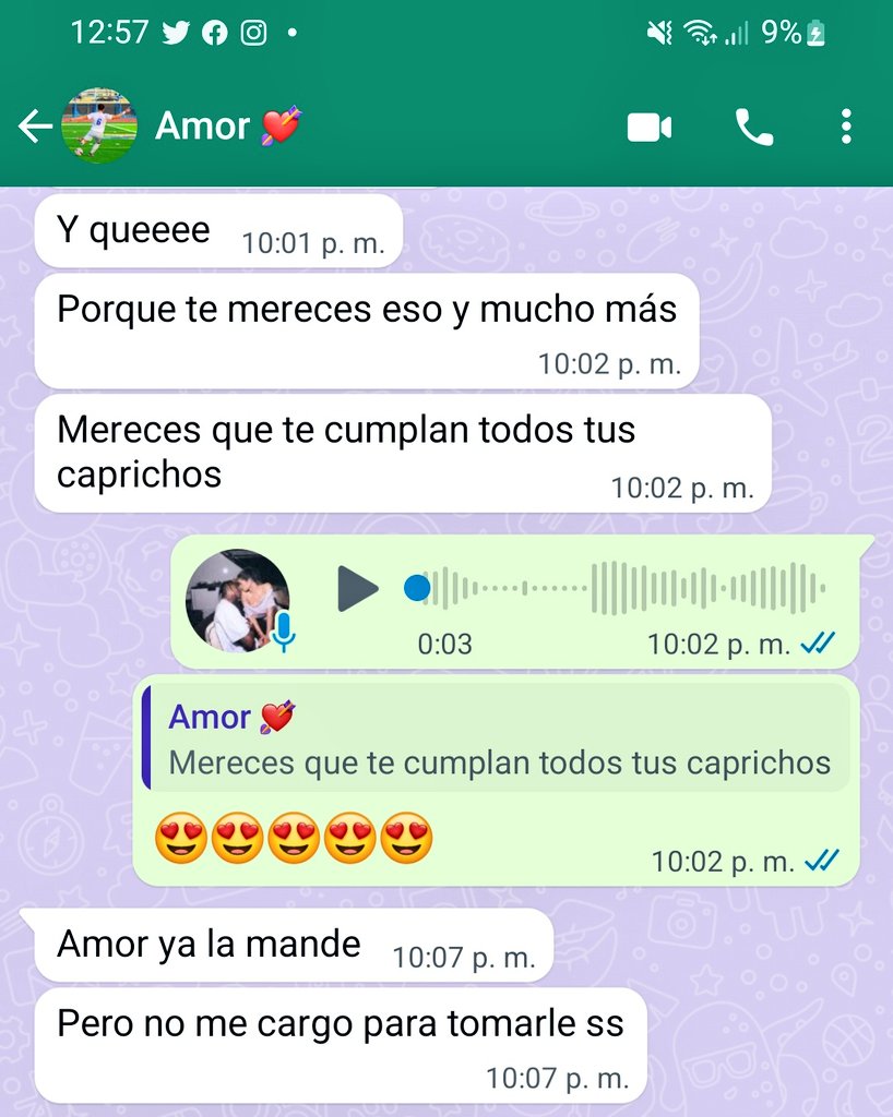 ACAB0597's tweet photo. Me trata como una reina 💗 https://t.co/UfGFUnFlC6