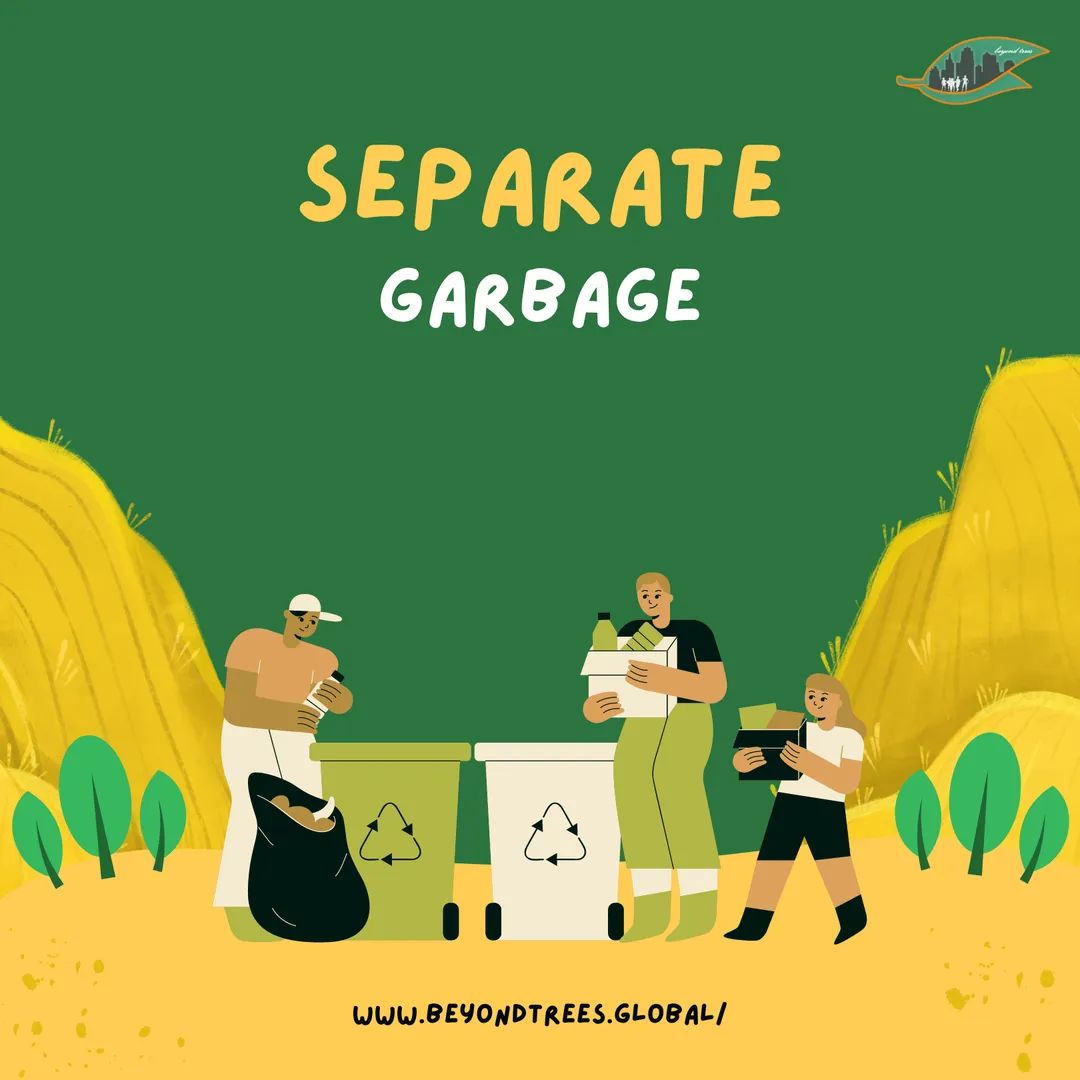 BeyondTreesNet's tweet photo. Waste sorting has become part of our daily life; it just takes a bit of organization, even if we have little space, to make waste sorting a good habit and bring endless advantages. https://t.co/1dQWfP1a86