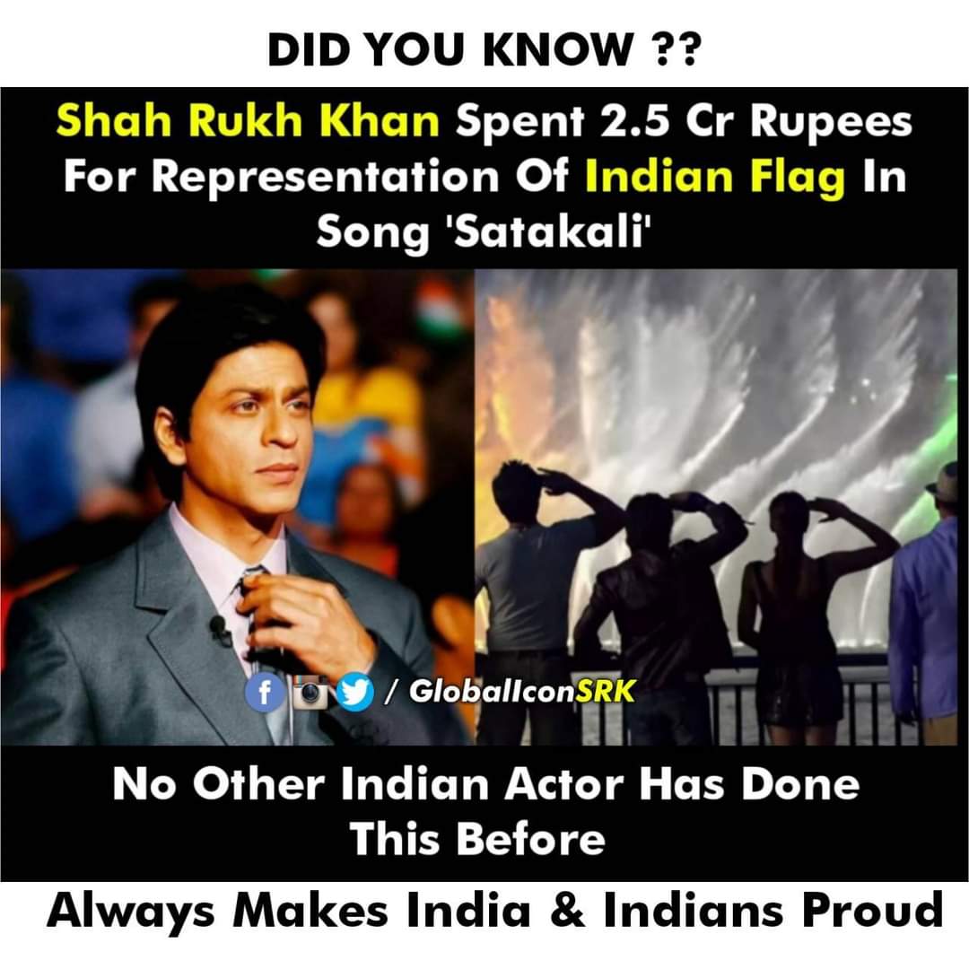 BILALYAMEENKHA1's tweet photo. #SRKians
SRK PRIDE OF INDIA 🇮🇳 
#HappyIndependenceDay
#HarGharTiranga https://t.co/h5BlDVGSdB