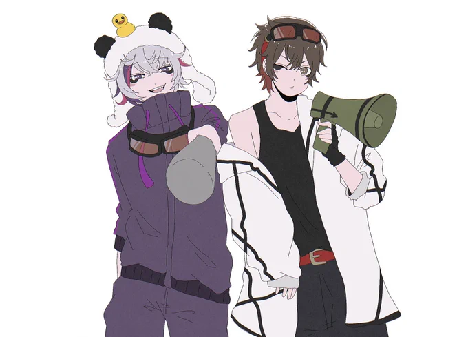 パンダヒーロー最高でした#絵スコート #天月イラスト部 