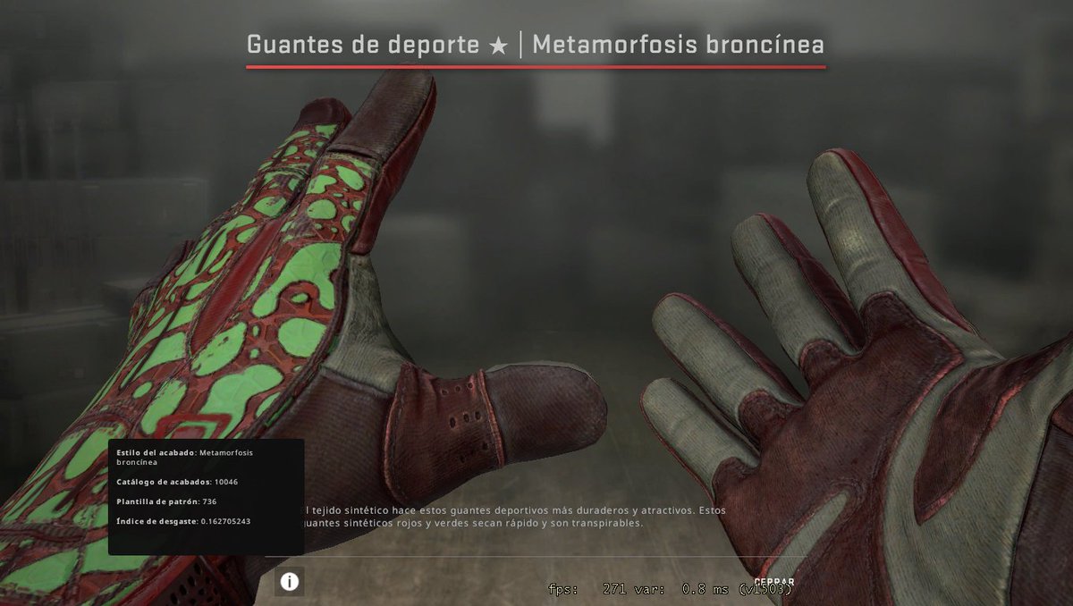 lunaticstorecs's tweet photo. ¡NUEVOS ARTÍCULOS DESTACADOS!

Stiletto | Case Hardened (Well Worn)

Sport Gloves | Bronze Morph (Field Tested 0.16 Buen Pattern)

#CSGO #CSGOARG #SKINSCSGO https://t.co/9ZEsDZDvYs