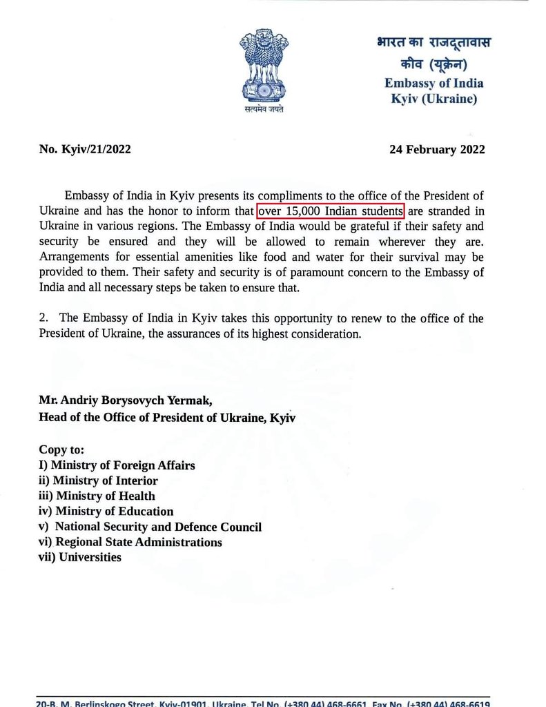 Dave_Sanatani's tweet photo. @pratik_dhal @NMC_IND @PMOIndia @MoHFW_INDIA @MEAIndia @IndiainUkraine Facts &amp; figure given by @NMC_IND to GOI is false. Approx 16k students (12k to be absorbed excluding 4k-5k interns) returned from Ukraine R NEET qualified. Implement the 15th report, Committee on External Affairs, 2022,(Para-2.67) 'ABSORB IN INDIA ONLY'. @PMOIndia #StudentsInDark https://t.co/FUq3QEWk8b