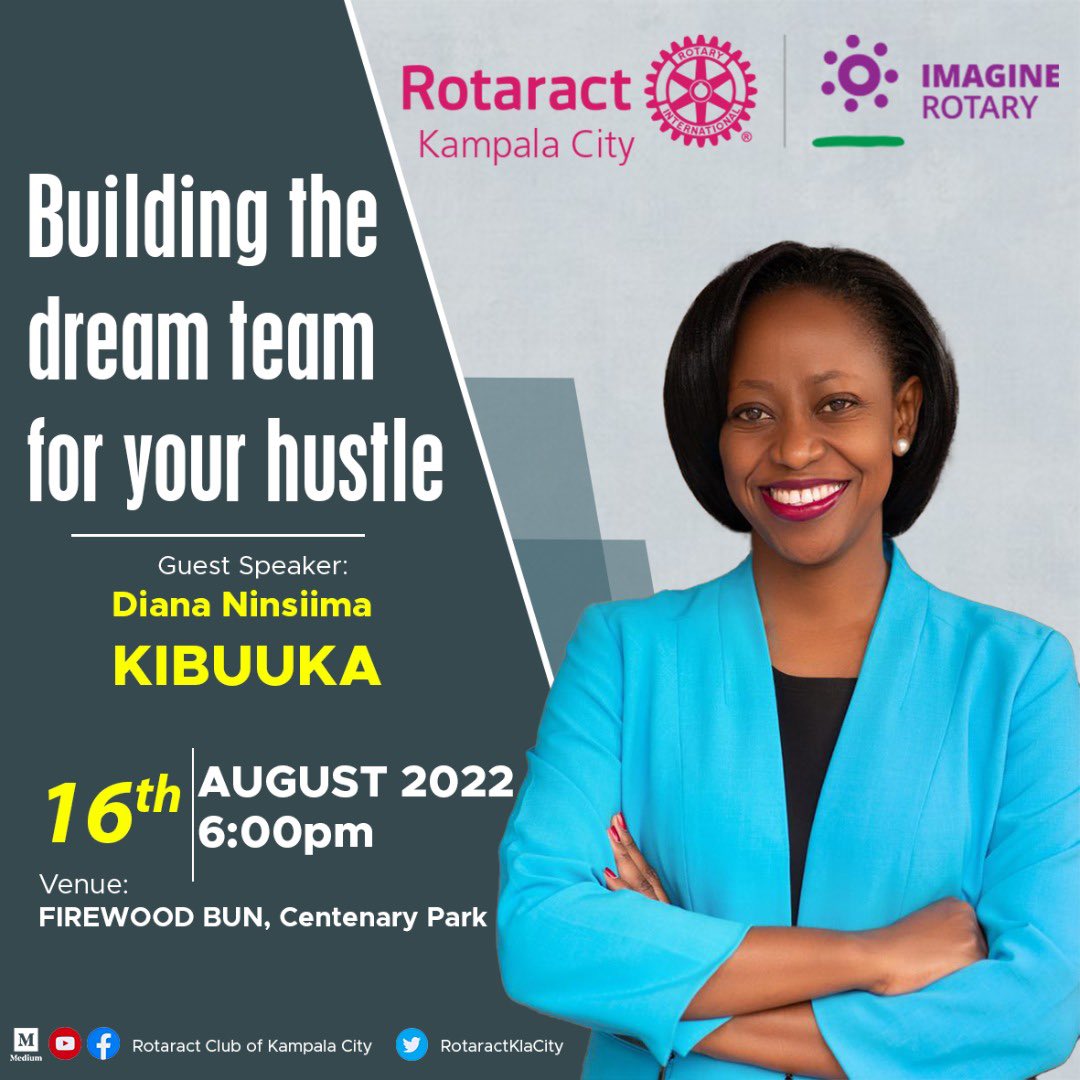 The day is finally upon us💃💃 And we are excited to host y’all at Citeh Tuesdays 🥳 Come let’s rub shoulders with @DNKibuuka as we share knowledge and learnings on “Building the dream team for your hustle”