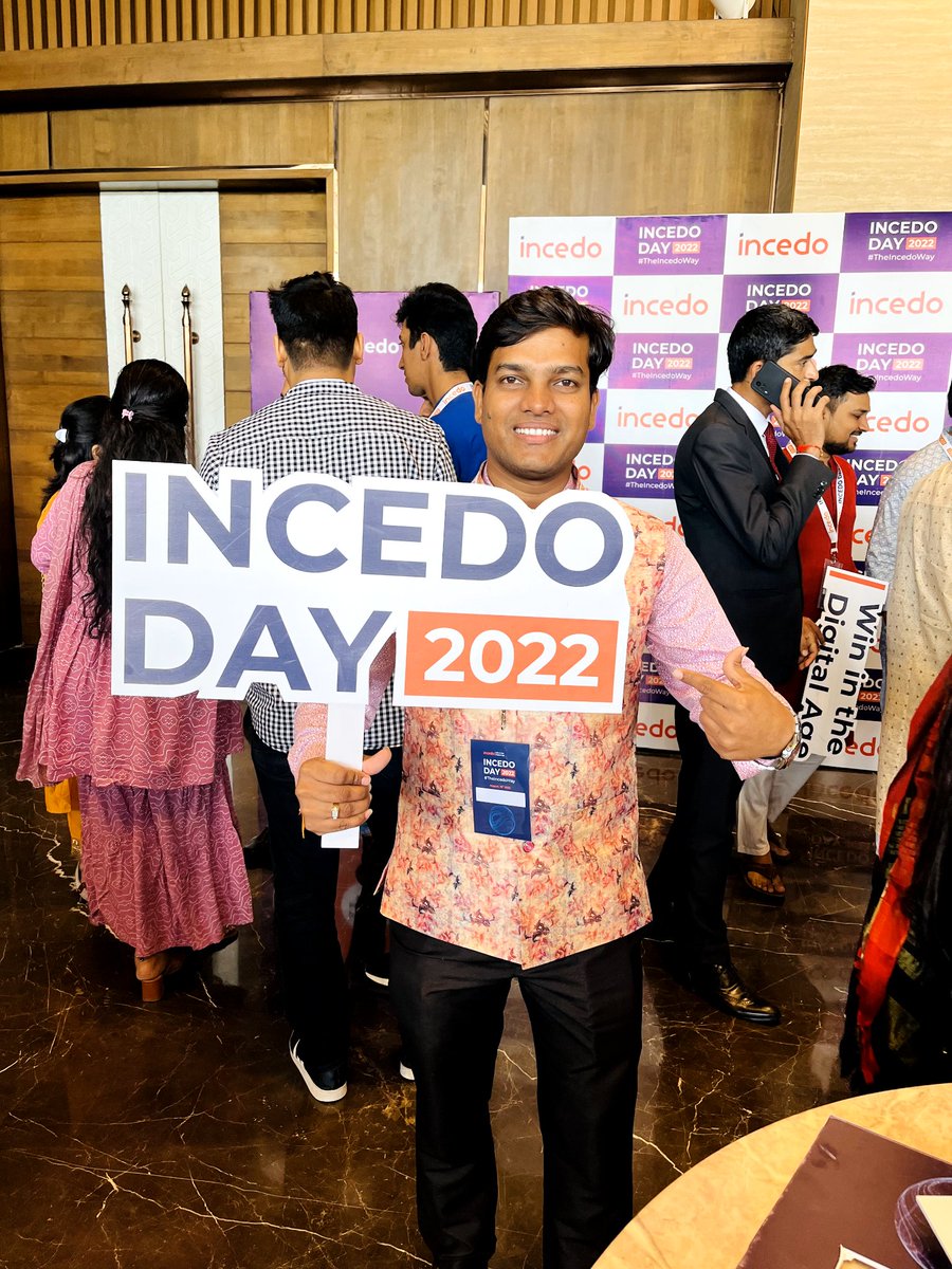 imVarunGarg8293's tweet photo. Celebrating Incedo Day with live CEO @seth_nitin and our CHRO Shailja Iyer today at Gurgaon India and taking some key learnings from the event.
#incedoday2022 #theincedoway #witda @IncedoInc https://t.co/pjKH6M9cQl