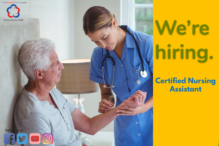 ProHealthJobs2's tweet photo. Tobacco Root Mountains Care Center is Hiring Certified Nursing assistants.
Job Description:
✅APPLICANT MUST HAVE A CURRENT CERTIFIED NURSE'S AIDE CERTIFICATE FOR THIS POSITION.
#nurse #nursing #certifiednursingassistant #healthcare #hospital #job #Hiring https://t.co/vqVoh4ViAJ