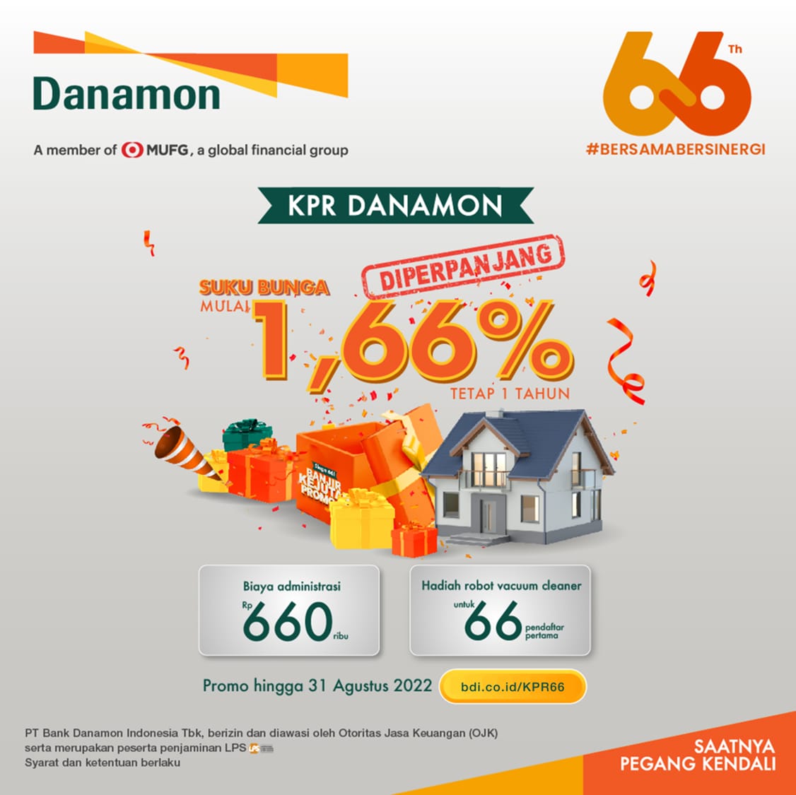 Shanellaoktabi1's tweet photo. Kamuu pasangan muda yang mau cari rumahh nih ada KPR DANAMON suku bunganya mulai 1,66% aja ,buruan cek https://t.co/HbzpRqSwzV
#KPRDanamon #Danamon #SaatnyaPegangKendali https://t.co/gjyRfoZdmR