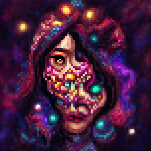 saphvis's tweet photo. #pixelart #aiart #ngpx #generativeart #ml #ai https://t.co/KxEun0lkhJ