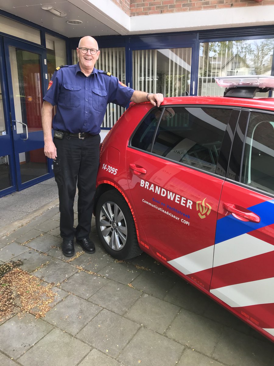 Vanaf vandaag weer piketdienst, gelukkig iets minder warm dan de laatste weken maar blijf voorzichtig met vuur in de natuur