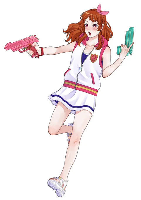 ちゃんと3人とも全身描いてたのでお供養 