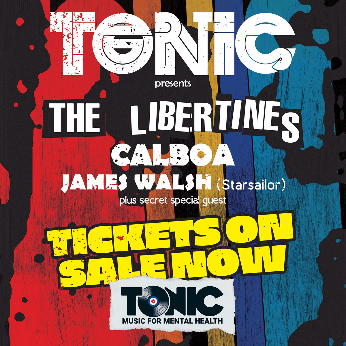 tonicmusicmh's tweet photo. Tickets on sale now and selling fast.
The Libertines are performing a special benefit show with all ticket sale proceeds being donated to TONIC.
Tickets: https://t.co/20cbgOwfVL
#MentalHealth #Music #Tonic https://t.co/zxRrkZbO7n