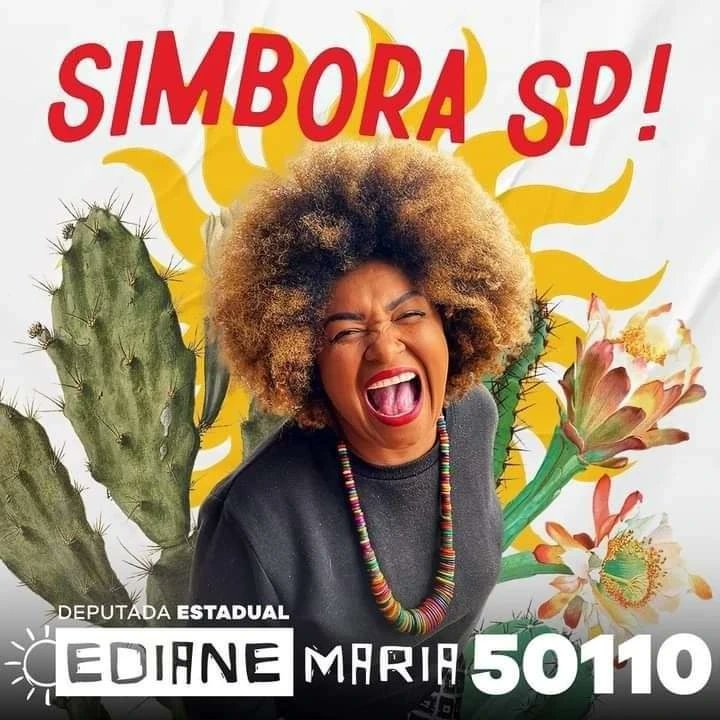 MarceldoMar's tweet image. A @EdianeMariaMTST é uma mulher negra, mãe solo, LGBT, que veio de Pernambuco pra sampa trabalhando como doméstica e se encontrou dentro do MTST, onde se tornou coordenadora de ocupação e segue na luta coletiva por moradia. Bora levar a luta popular pra Alesp! 50110! #simbora