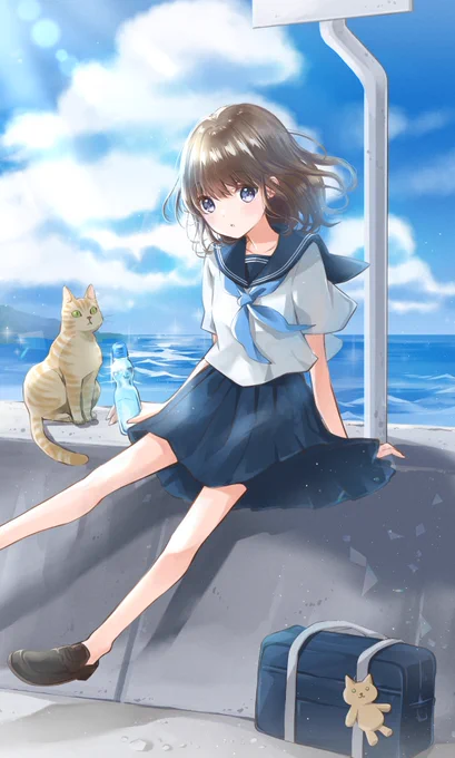 海辺の町の子 