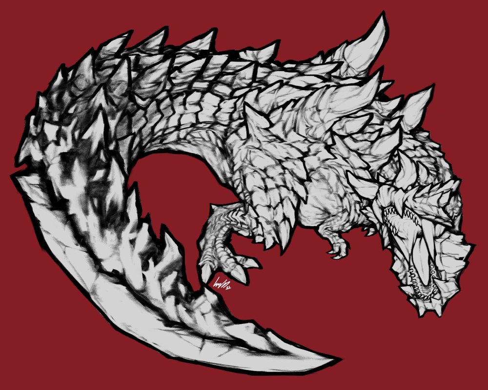 Glavenus drawing from 2021