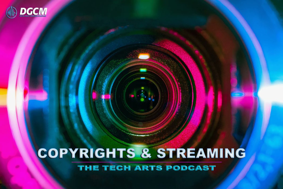 DavidLeuschner's tweet photo. The Tech Arts Podcast: COPYRIGHTS & STREAMING - Secure answers that will help your online stream unlock it's full potential. https://t.co/cusx1av4E8
#copyrights #streaming #techleader #TheTechArtsPodcast #video #worshippastor #liveproduction #streamingproduction #online #DGCM https://t.co/3w3Kry4jZT