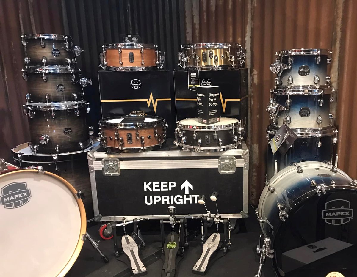 MapexDrums's tweet photo. We had a great time at @intomusicstore's Big Drum Day on Saturday!
Thanks to the team for putting together a great event and to everyone who came along and checked out the Mapex products.

#mapexdealer #mapexfamily #playmore #intomusic https://t.co/CPWx9kUWgo