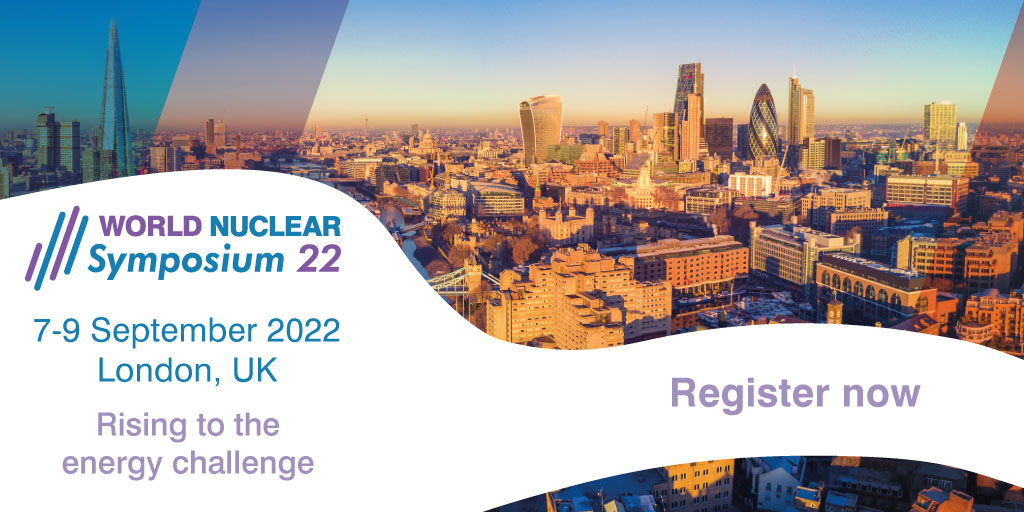 📢We are excited that the <a href="/WorldNuclear/">World Nuclear Association</a> Symposium'22 is back in-person! Look for the WNU stand to learn more about our innovative nuclear leadership programmes 

📝Register today &amp; rise to the #EnergyChallenge 
➡️wna-symposium.org

#nuclearsympo