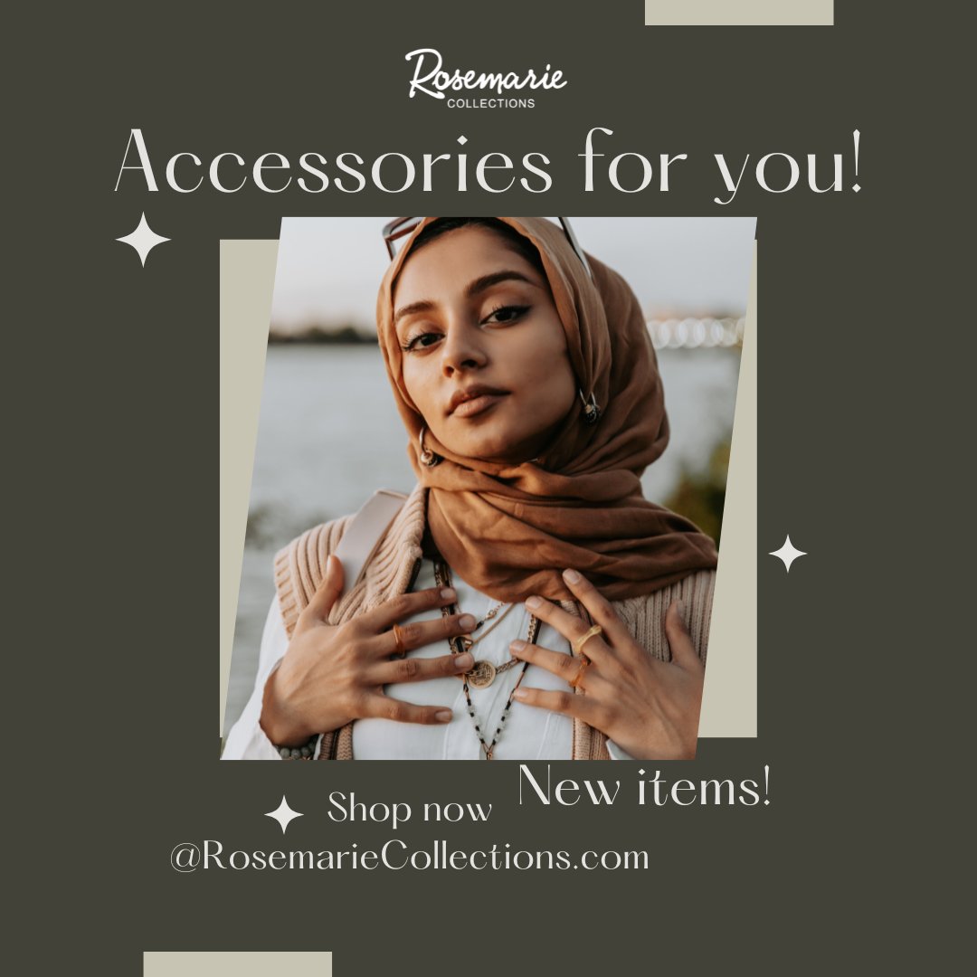 RMCollections's tweet image. Find exactly what makes you feel your best. With thousands of items to mix and match, we have everything you need, at your fingertips. Shop now and see the possibilities! #rosemariecollections.com #confidence #blessed #beyou #findyourfashion #faith #family #love #jewelry