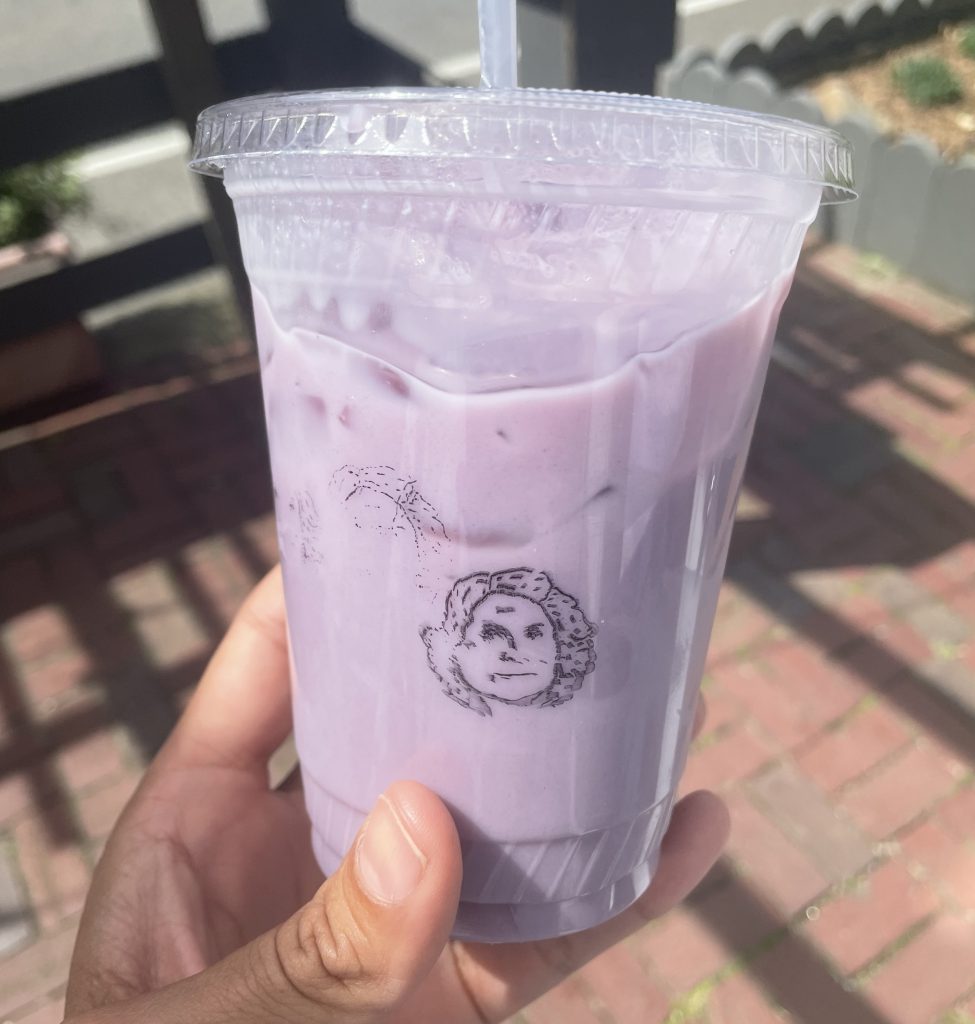 pointbrealty's tweet photo. Have you been to Aalia's Coffee Shop on Kennebec in Oak Bluffs? The Purple Sweet Potato Latte is really good. Learn all about this great new coffee shop -https://t.co/ZZhZtbHtCD https://t.co/fozQ2ONrol