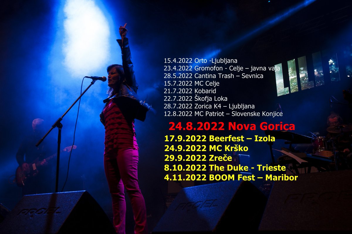 Lilith Cage on the road......