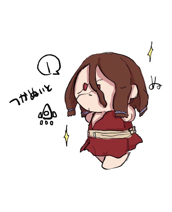 ぬい、支部にまとめる時に描いたんだけどついったには載せてなかったかもしれない 