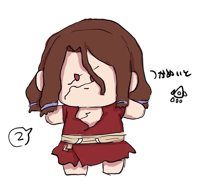 ぬい、支部にまとめる時に描いたんだけどついったには載せてなかったかもしれない 