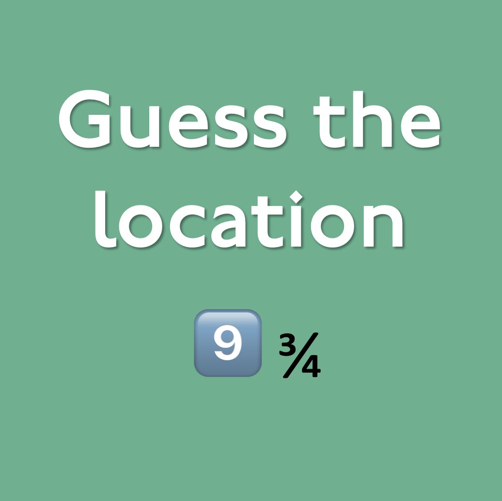 TfL's tweet photo. Can you #GuessTheLocation? 9️⃣ ¾ Hint: you're a wizard, Harry! ⚡️ https://t.co/AIUkCuUEJJ