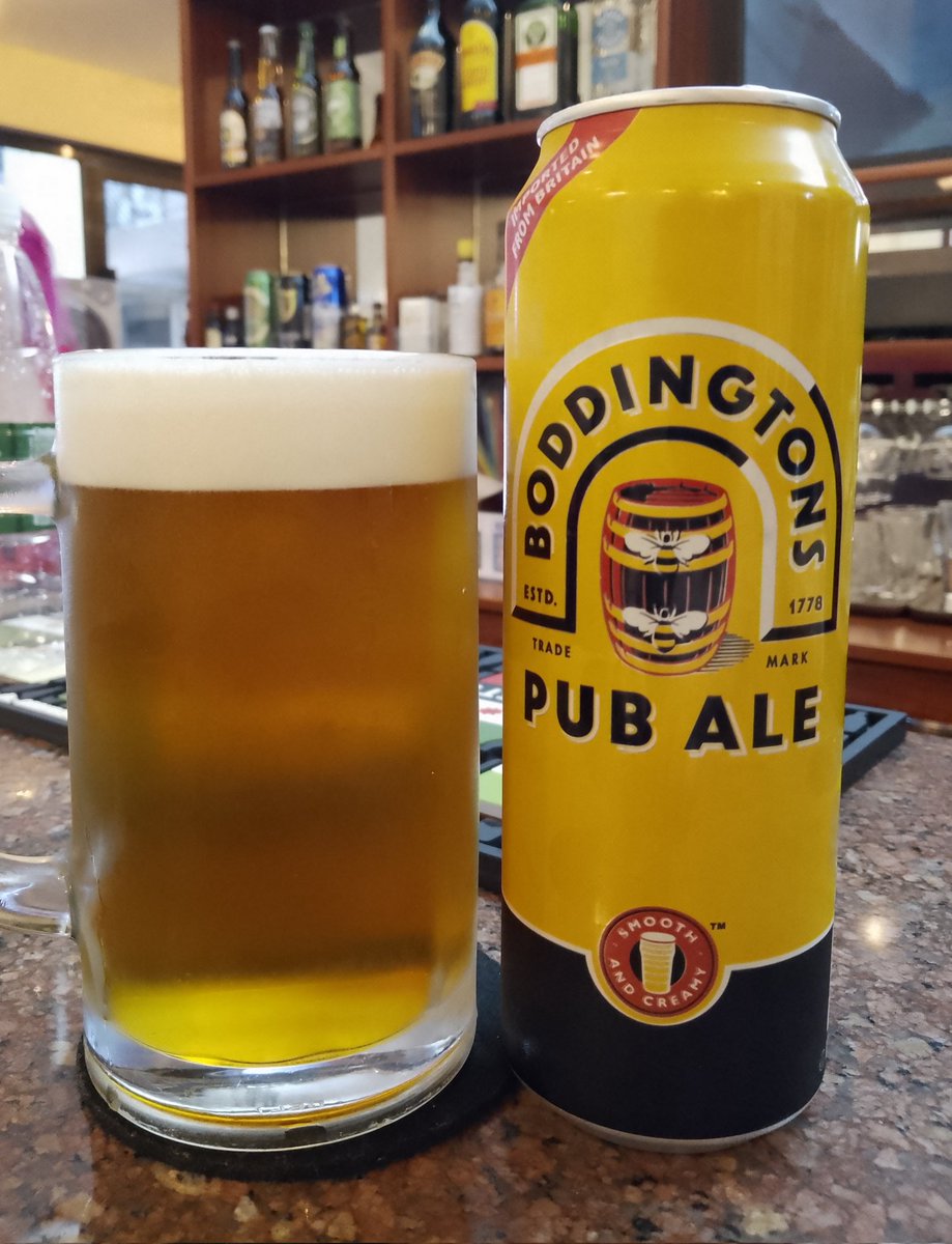 sjdburgess's tweet photo. A bit of #Manchester in #Zhuhai
#Boddingtons #Boddington #beer #pubale #ale https://t.co/jQlVhMsqJr