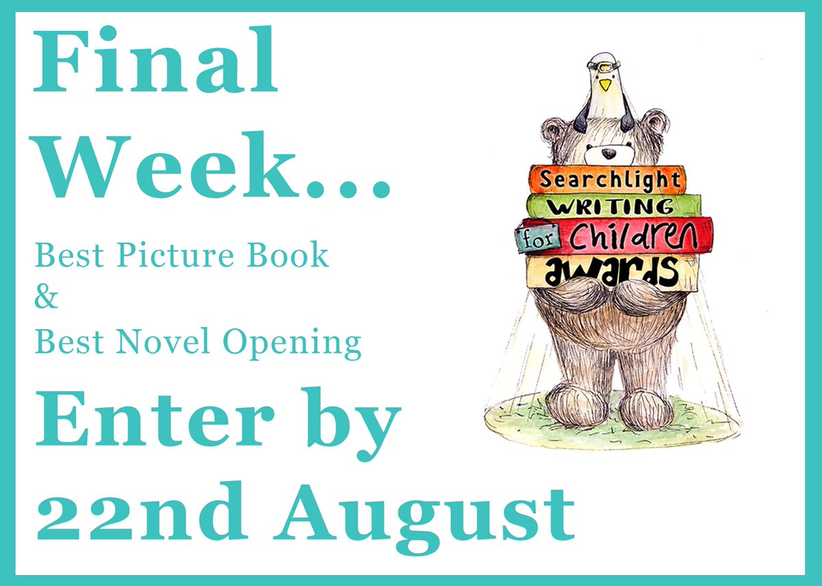 WritingAwards's tweet photo. Don’t miss out!
1st prize: £1000 - Novel Opening, £500 - Picture Book.
Top 10 shortlisted stories: agent pitch book (last year our winners received 12 full manuscript requests!), optional anthology publication. https://t.co/qoZlWYsDJf #writingcommunity #kidlit #pb #mg #ya https://t.co/HBxiRQHxRr