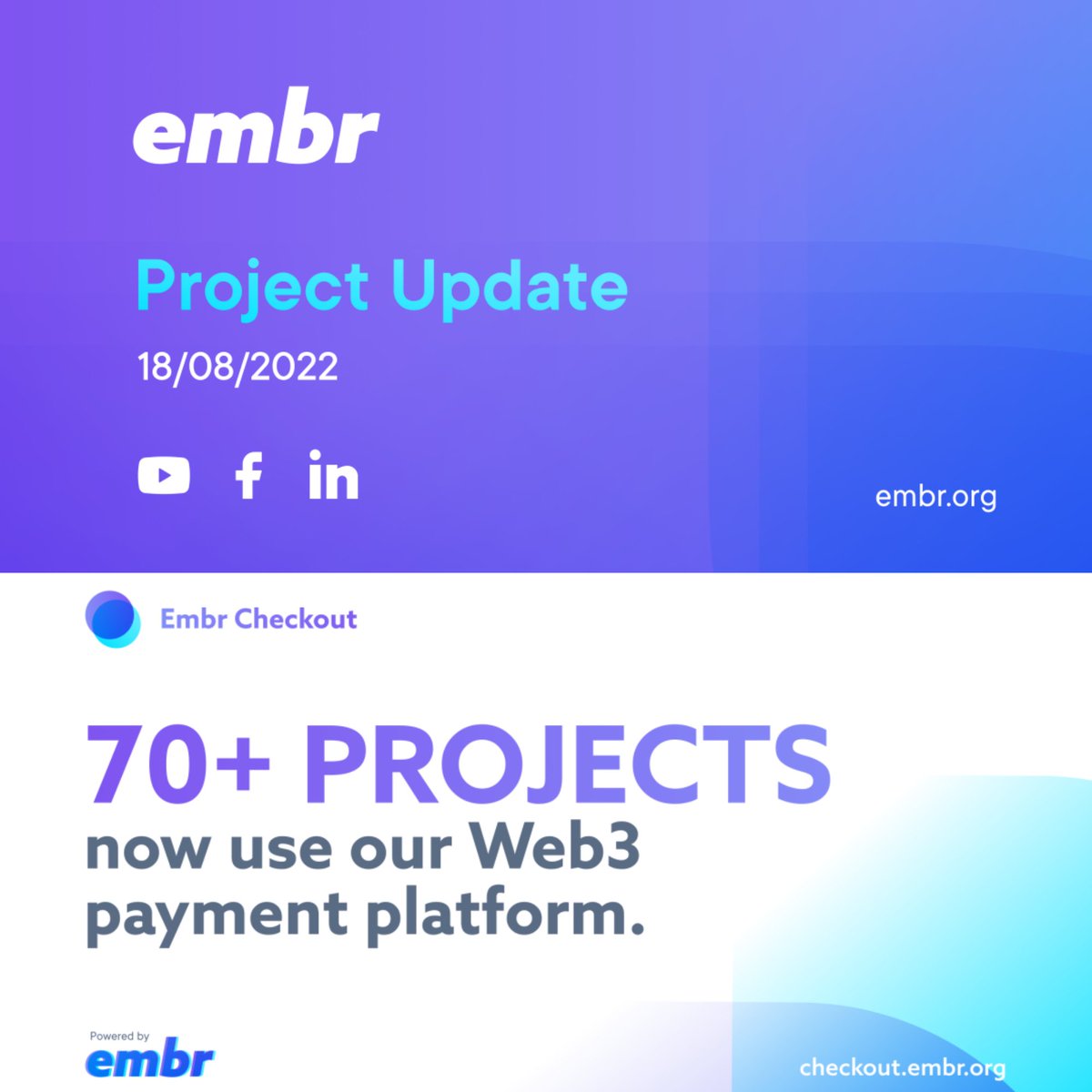 EvanDyer's tweet image. Good Morning #Crypto twitter!

Be sure to tune into our 2nd project update at $Embr token, this Thursday at 10AM EDT!
With the announcement and reveal of #EmbrCheckout into public beta on our first PU, you will NOT want to miss whats next!
Youtube.com/EmbrChannel

#BSC #NFT #BTC