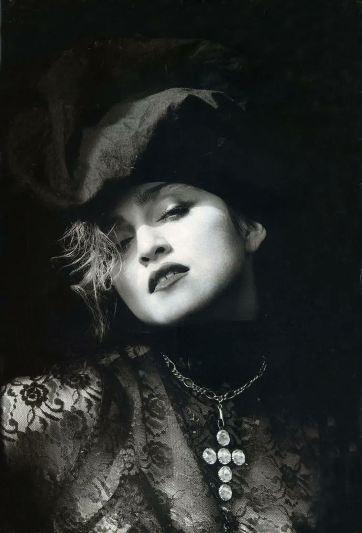 A very happy birthday to Madonna. Photograph by Herb Ritts, New York, 1984. 