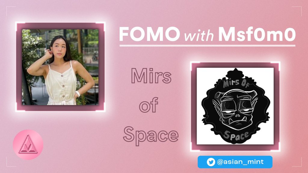 💫 Mirs of Space 🪐

Giving away 1 x <a href="/MirsofSpace/">Mirs of Space</a> (WL), courtesy of the team !

To enter:

1️⃣ Follow <a href="/MsF0m0/">Boquet 🥨🥖🥯</a> &amp; <a href="/MirsofSpace/">Mirs of Space</a> 
2️⃣ 🤍 &amp; Retweet ♾
3️⃣ Set reminder to the twitter space  x.com/i/spaces/1nAKE… today ( Send proof in the comment ) 🤟🏻

May the best mirs win 48 hours ⏳