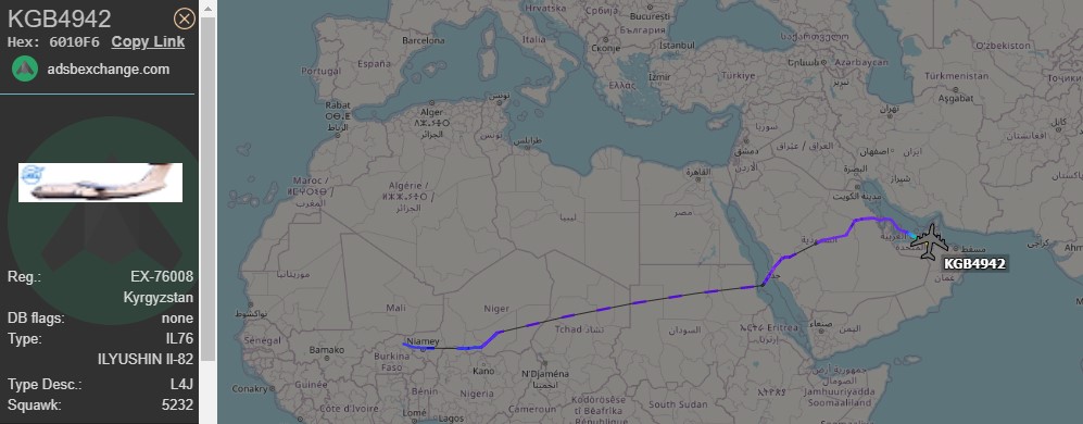 Laurent_Le_Bloa's tweet photo. New flight of IL76 #FSQ4921
Final destination is #Victoria #Seychelles
Yesterday another IL76 #KGB4942 returned #UAE fm #Nouakchott #Mauritania
UAE is developing its activity in different seaports in the world.
UAE AF Beechcraft350 is also deployed in #Mauritania https://t.co/qrMDmcWAn1