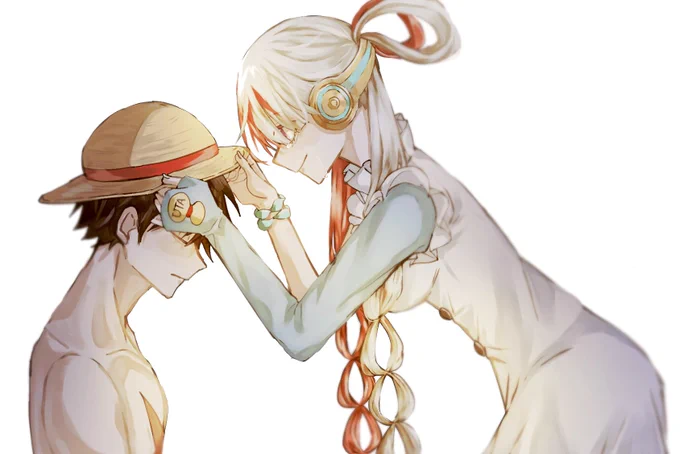 #OP_FILMRED  #ONEPIECE ルフィとウタ 
