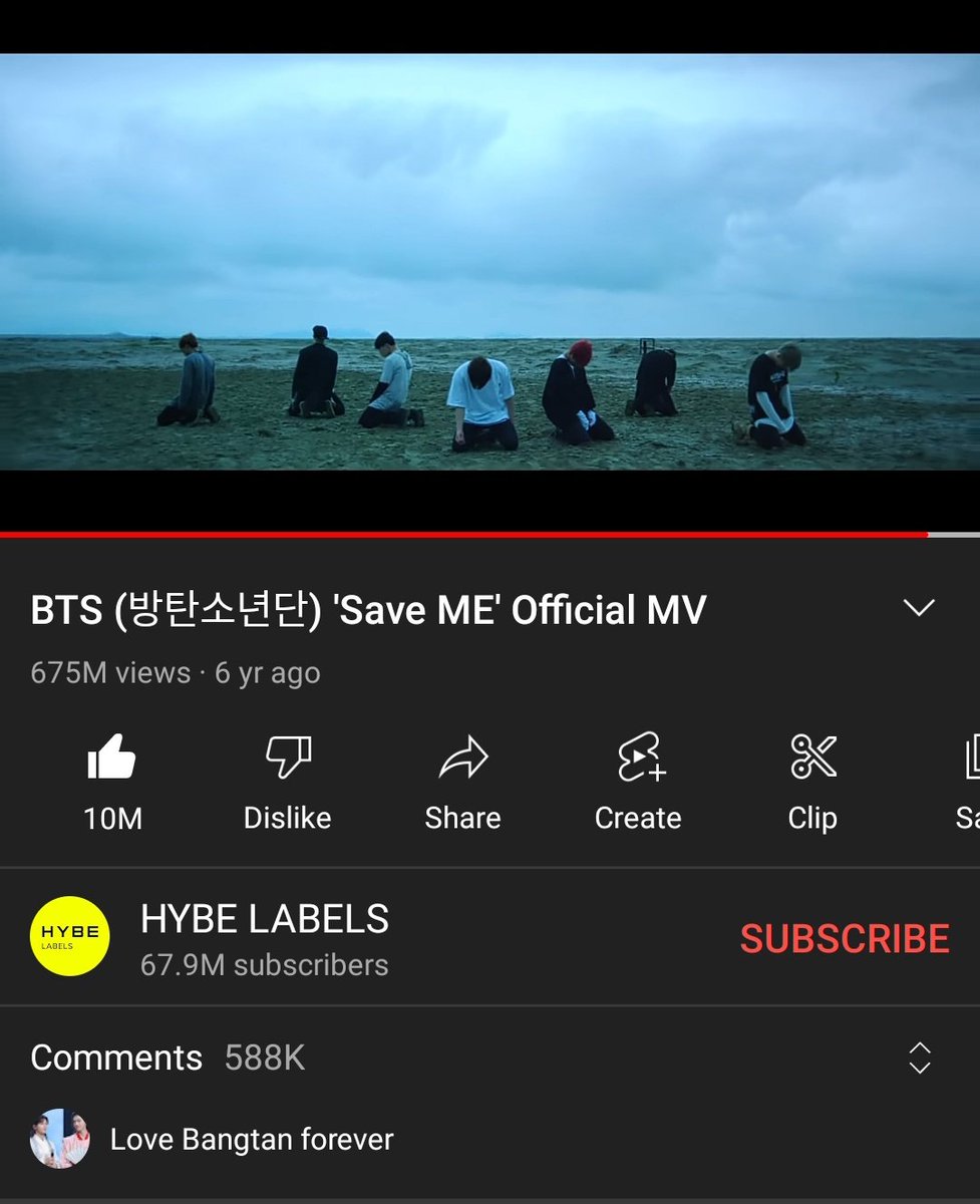 btae_7's tweet photo. STREAM BTS ON YOUTUBE 🏃🏻‍♀️🫶
#StreamingForBTS #ButterTo800M #BTS https://t.co/tg2QXu7dou