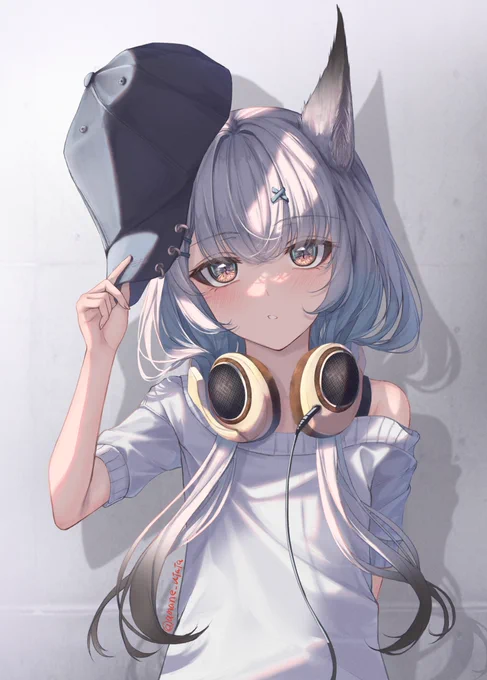 『暑い・・・』髪の塗り配信で使ったイラストです!(配信後少し加筆しました)たくさんのご視聴ありがとうございます!!#オリジナルイラスト   #創作イラスト 