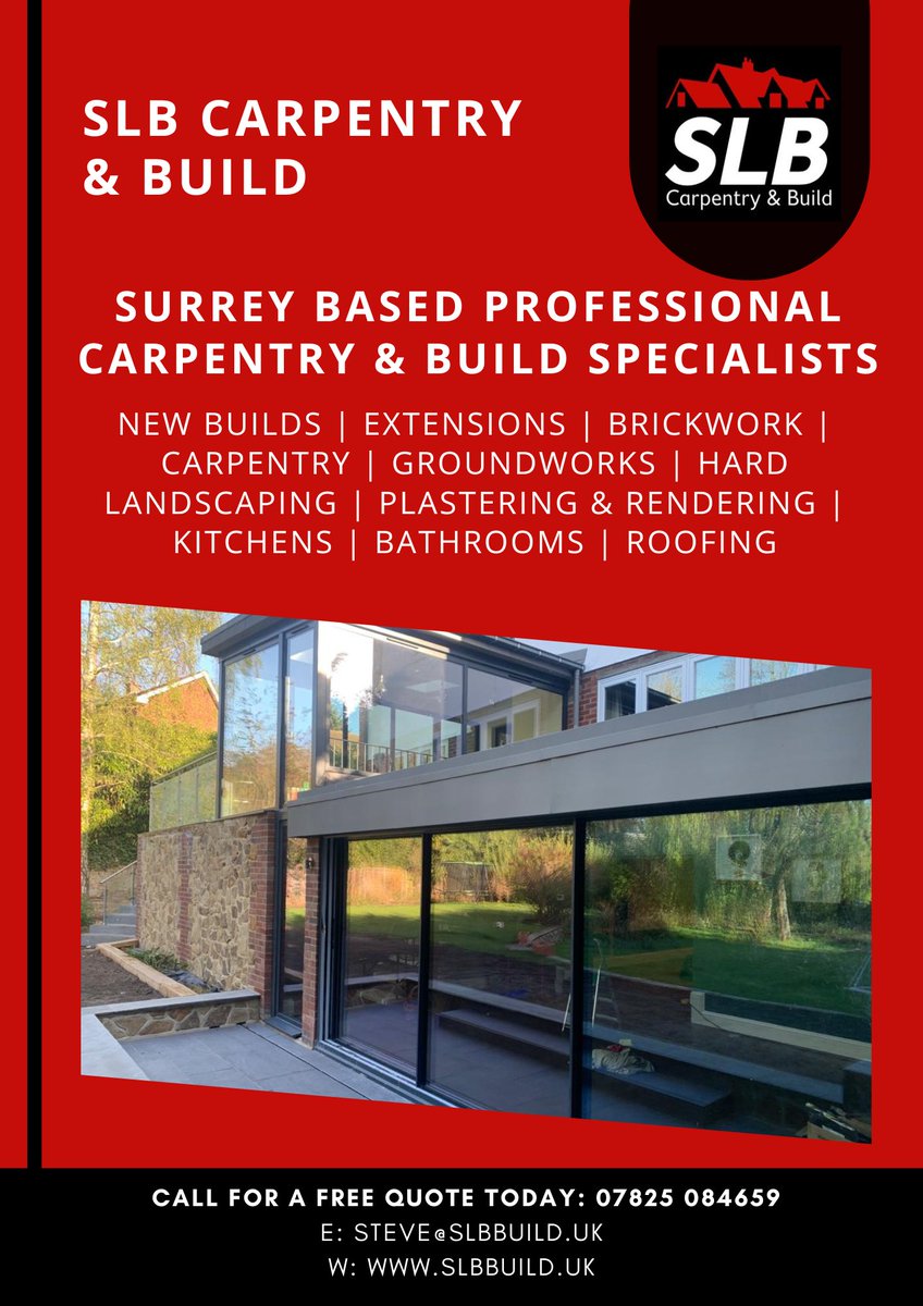 BuildSlb's tweet image. #Surrey based professional carpentry and build specialists! Call today for a free quote for your next project!