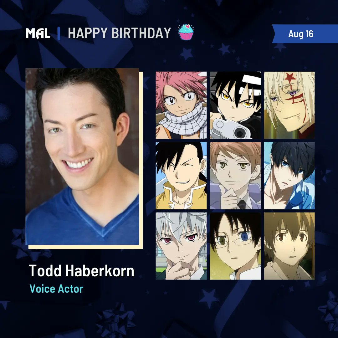 Happy birthday to Todd Haberkorn! Full profile:  