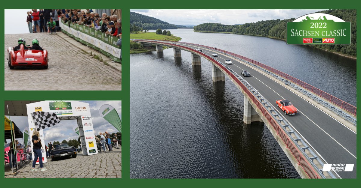 Die SACHSEN CLASSIC ist eine der beliebtesten Rallyes für klassische Autos bis Baujahr 2002. Die 19. Auflage vom 18. bis 20. August startet unter der Schirmherrschaft von Ministerpräsident Kretschmer. #Presseinformation: motorpresse.de/presse/news/19…