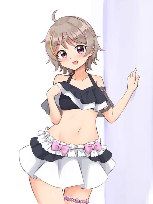 うちの子水着アヤメちゃん 