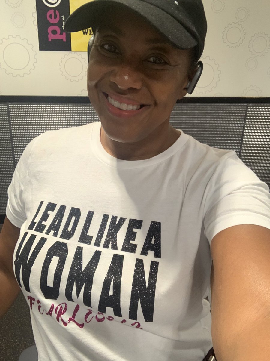 Good morning to the women leaders. Leading fearlessly #wegotthis