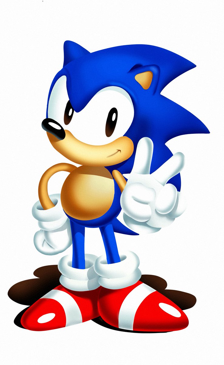 Chilled_Jay12's tweet photo. Drew Classic Sonic! #SonicTheHedgehog #Sonic #sonicfanart #sonicart #classicsonic #sonicartist #sonicartstyle #artstyle https://t.co/k5JNWhAETy
