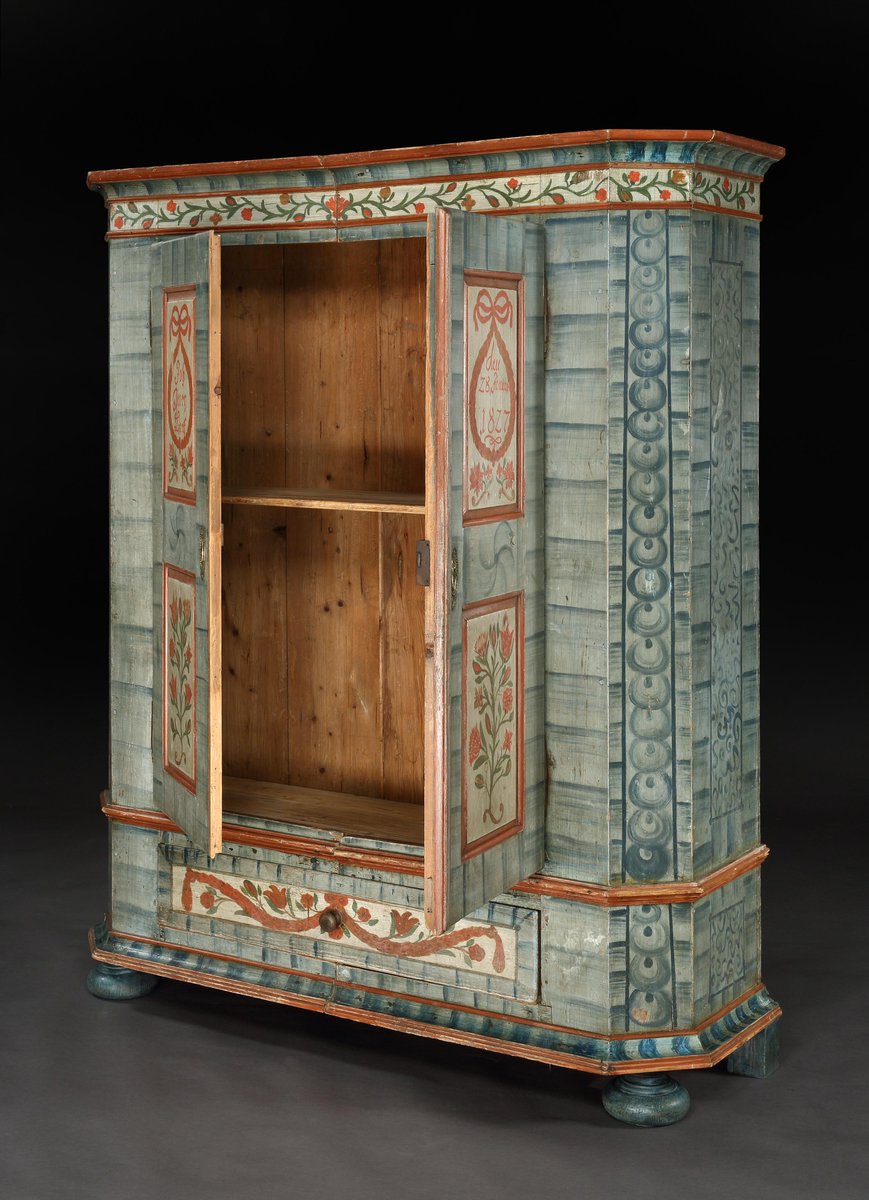 BADA1918's tweet photo. A magnificent folk art marriage cupboard from Northern Europe. From the stock of BADA member @RYAntiques 

Discover more at: https://t.co/SEjS3KI4u2 https://t.co/4Fdx8uNcMs