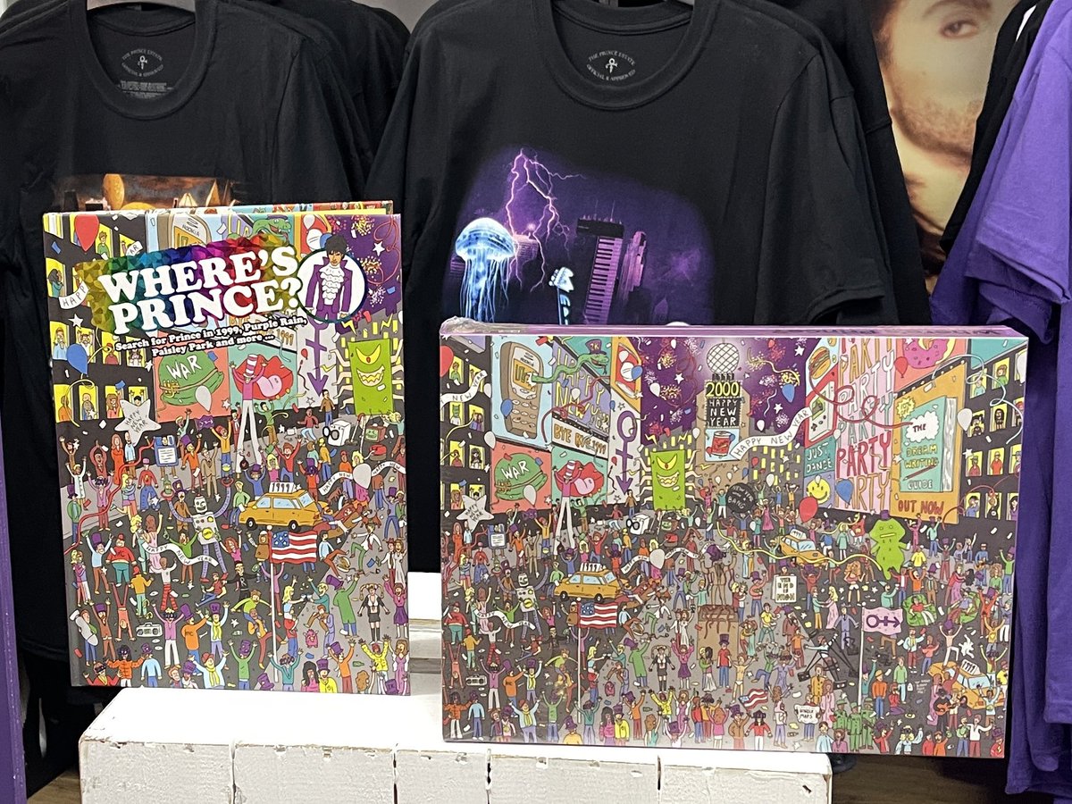GlamSlamEscape's tweet photo. Back In Stock - Where's Prince? Hard Back Book and Jigsaw! ๐
Check out the full range here ๐
https://t.co/IwHsKMoObe
#Prince #Prince4Ever #PrinceBook #PrinceJigsaw #WheresPrince #PrinceRogersNelson https://t.co/rgZD3TwL9I
