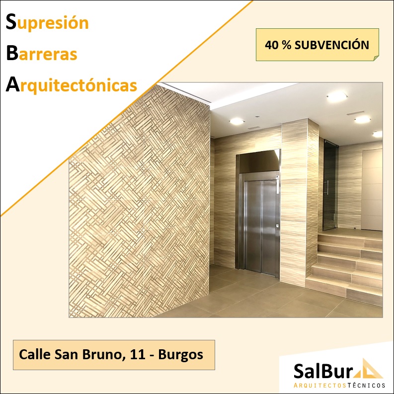 AT_SalBur's tweet photo. SUBVENCIONES - ACCESIBILIDAD
Publicada la resolución de concesión de subvenciones para obras de accesibilidad solicitadas en el año 2021.
Nuestro proyecto de calle San Bruno 11 ha sido adjudicatario
#accesibilidad #castillayleon #subvenciones #arquitectos #tecnicos #burgos https://t.co/hZglIXbOWY
