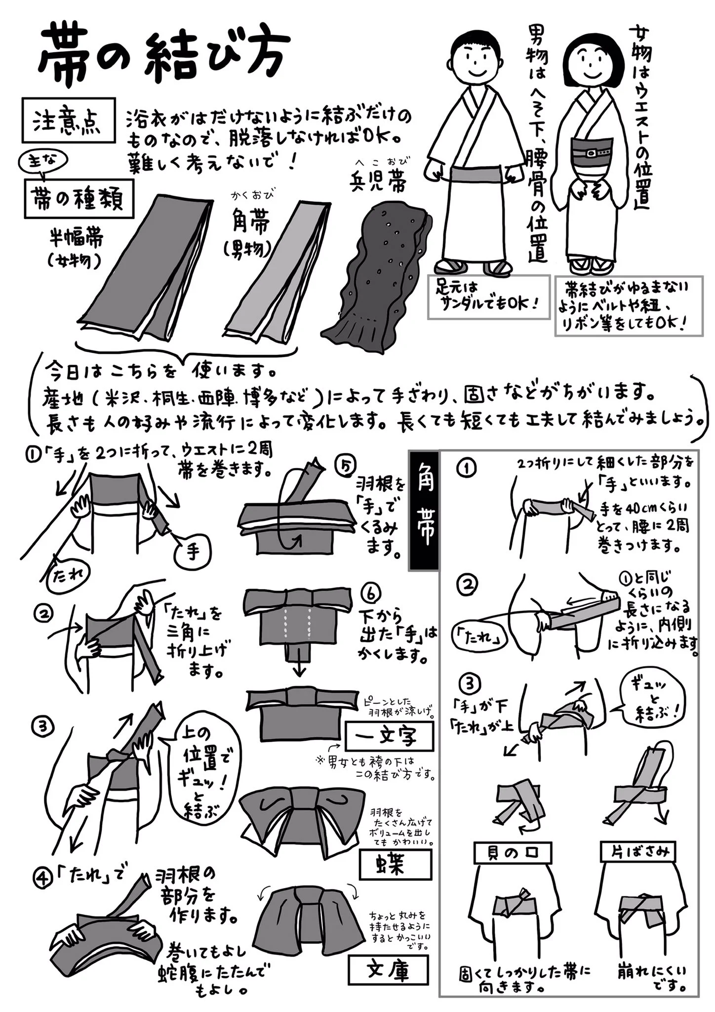 自分で着たい！中学校で浴衣の着方教室を開催！